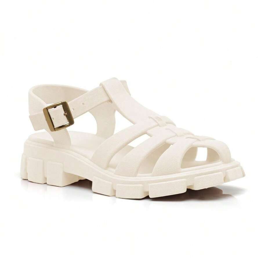 Women Platforms & Wedge Sandals - 白色 - 查看 1