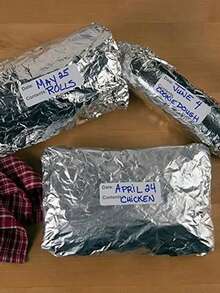 1 卷日期標籤貼紙食品儲存標籤日期內容家庭廚房包裝調味品標記日期貼紙標籤 - 白色 - 查看 4