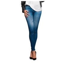 Leggins Tipo Jeans de Mezclilla, Resalatn La figura - Azul - Ver 1