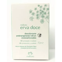 Desodorante antimanchas unisex Roll On Natura Erva Doce - transparente - Ver 3