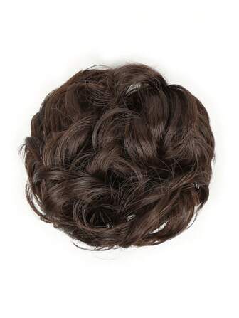 6 pulgadas 50g Moño trenzado resistente al calor, Clip de cabello natural esponjoso, Disponible en múltiples colores: Negro, Marrón avellana, Marrón chocolate, Marrón dorado, Marrón castaño, Extensiones de cabello natural multicolor, Extensiones de cabello ondulado y rizado para mujeres, Adecuado para uso diario, festival, cosplay, fiesta, boda y otras ocasiones, Fácil para principiantes, Opción de regalo ideal.