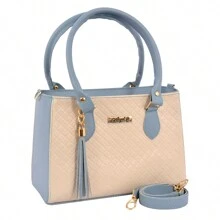 Women Tote Bags - Màu xanh lam - Xem 2