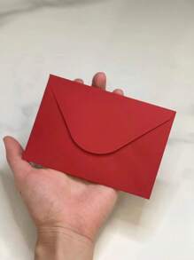 24 Sobres Rojos Simples (3,54x5,11 Pulgadas) - Rojo - Ver 3