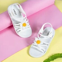 Sandalias de niñas - Blanco - Ver 2