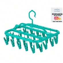 Varal REFORÇADO Dobrável Roupas Íntimas, Calcinha Meia Cueca, Retrátil