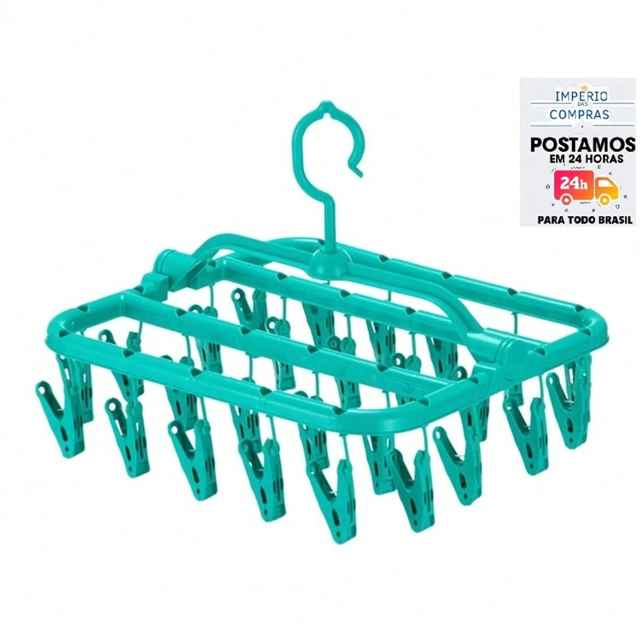 Varal REFORÇADO Dobrável Roupas Íntimas, Calcinha Meia Cueca, Retrátil