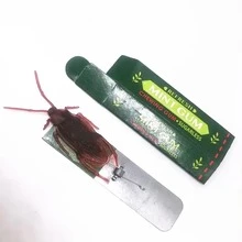 逼真的蟑螂口香糖創意新奇有趣的玩具,嚇人diy裝糖演出萬聖節用 - 綠色 - 查看 1
