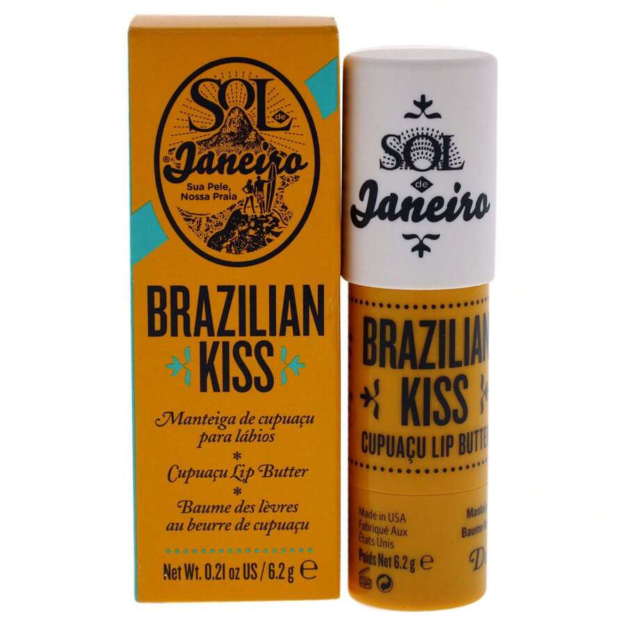 Sol de Janeiro Son dưỡng môi Brazilian Kiss Cupuaçu Lip Butter Unisex 0,21oz/6,2g - mặc định - Xem 1