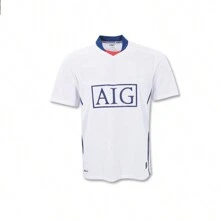 Jersey Manchester United retro y 2006-2007 - Blanco - Ver 1