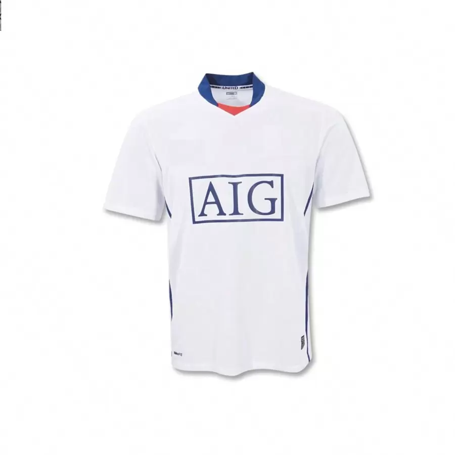 Jersey Manchester United retro y 2006-2007 - Blanco - Ver 1