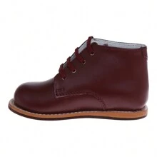 Infant And Toddlers' Medium Width Classic Walking Shoes - 酒紅色 - 查看 3