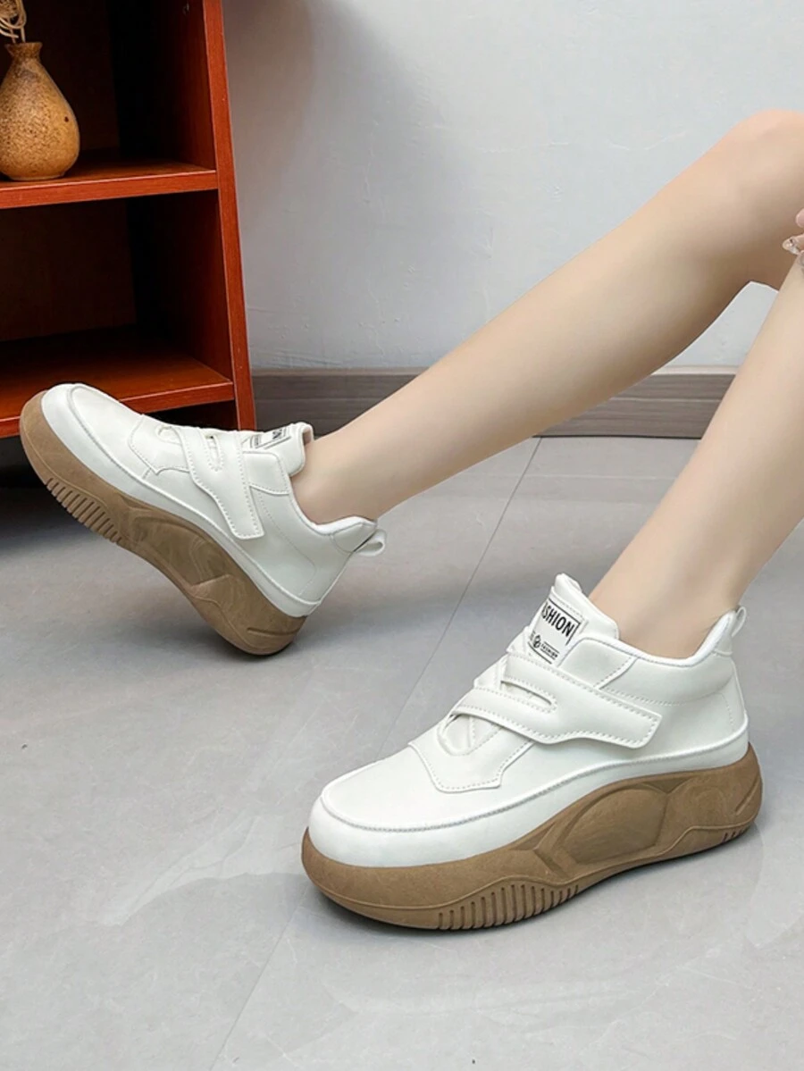 Zapatillas Deportivas Casuales A La Moda Estilo Coreano Para Mujeres, Nuevas Zapatillas Deportivas De Alta Gama De Moda, Versátiles, Cómodas Y Elegantes Estilo De Alta Superior