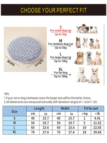 A Warm And Velvet Super Soft Pet Mat Suitable For Cats And Dogs To Sleep On. The Mat Can Be Used On Both Sides. - Grey - View 4