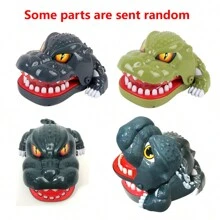 互動遊戲玩具,隨機咬手鱷魚牙齒遊戲,鱷魚咬手指牙醫遊戲趣味玩具,惡作劇遊戲玩具,家庭日遊戲,派對遊戲(顏色隨機發送) - 彩色 - 查看 4