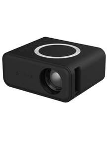 1 件 Yt300 黑色迷你無線投影機家用、便攜式、適合兒童、度假投影機 - 美規 - 查看 1