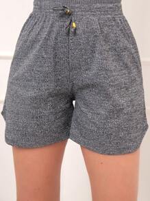 Women Shorts - Grey - View 1