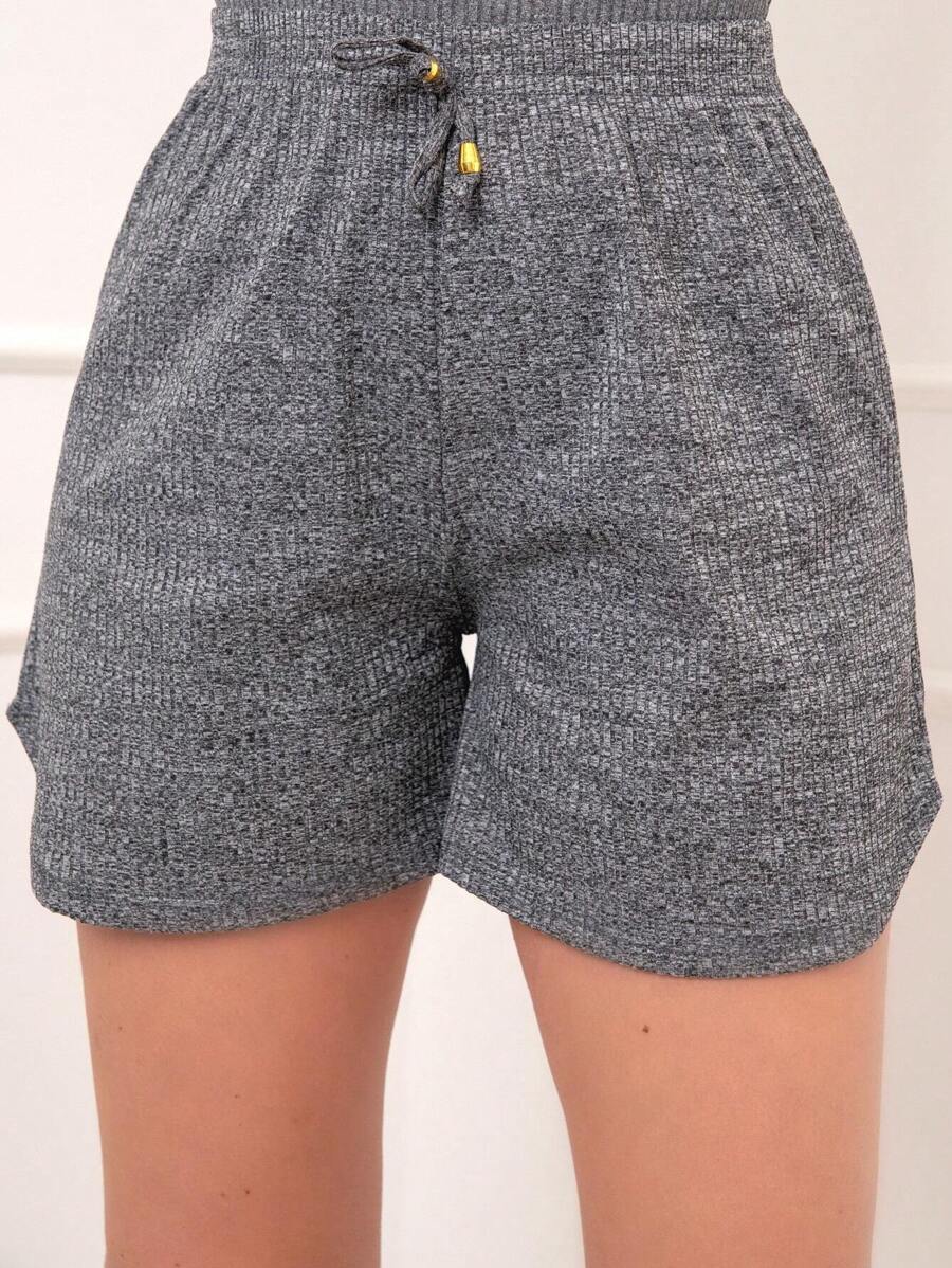 Women Shorts - Grey - View 1