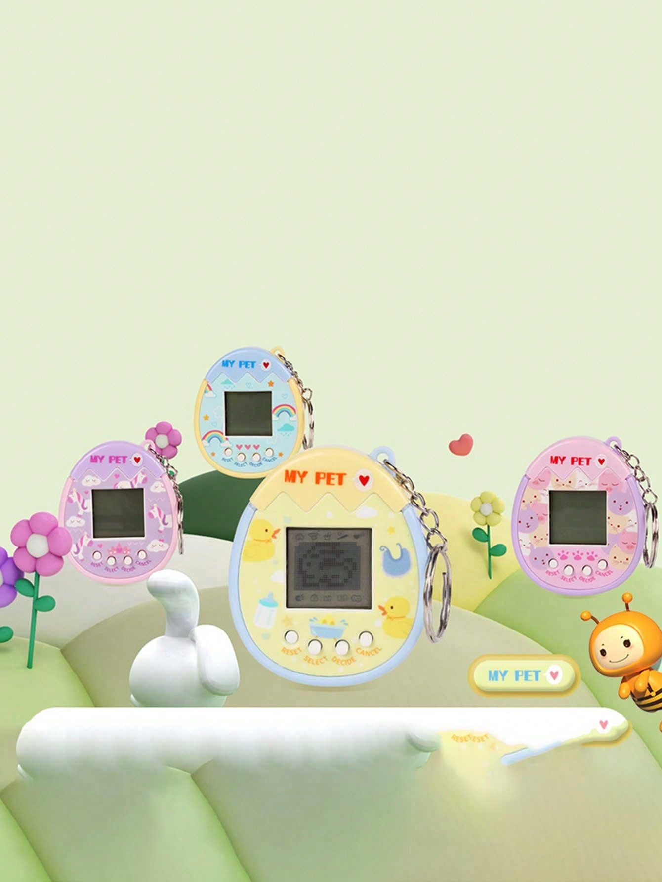 Color Mix Handheld Virtual Pet Game 168 In 1 Tamagochi 90S Nostalgic 49