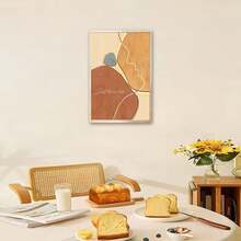 1入組簡約抽象人物無框門墻藝術帆布畫藝術海報印刷豪華風格極簡現代壁畫,適用於客廳臥室家居裝飾 - 彩色 - 查看 4