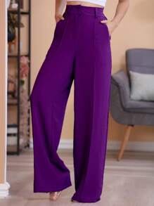Women Pants - Màu tím  Violet - Xem 3