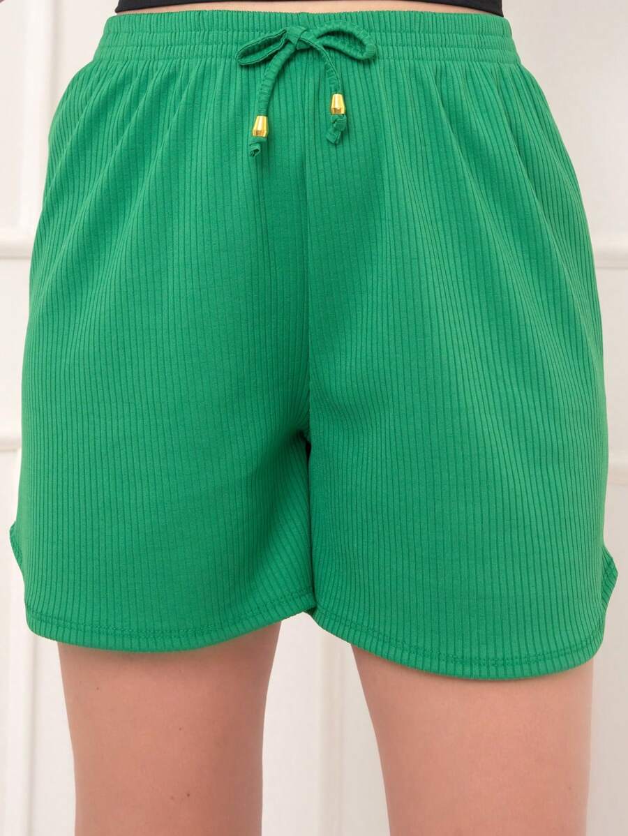 Women Shorts - Green - View 1