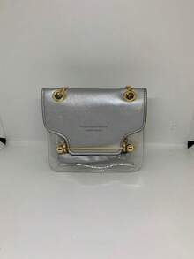 BOLSA TRANSPARENTE - Gris - Ver 1