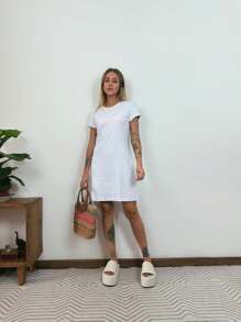 Aveloz Women Dresses - 白色 - 查看 1