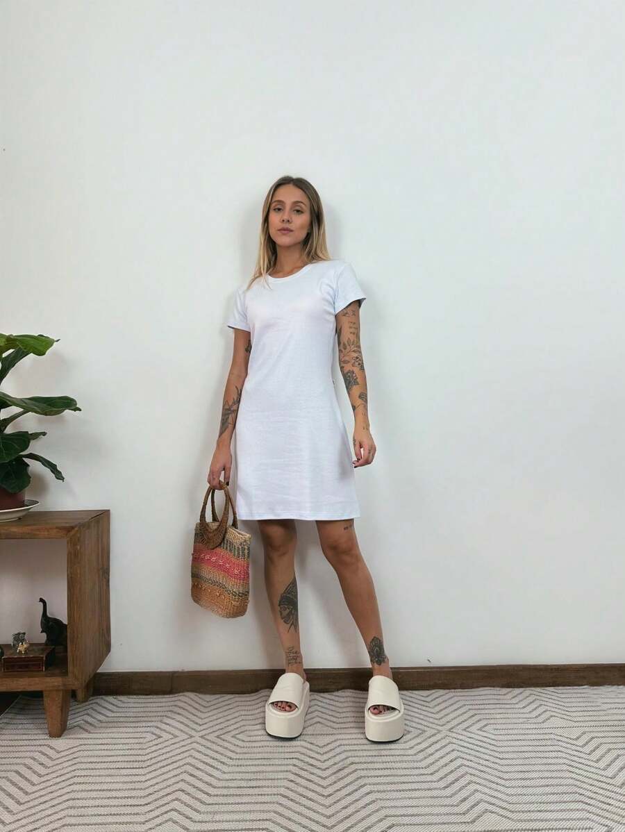 Aveloz Women Dresses - 白色 - 查看 1