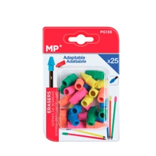 Goma de Borrar Adaptable a Lapiz 25U Mexico Paper - Multicolor - Ver 1