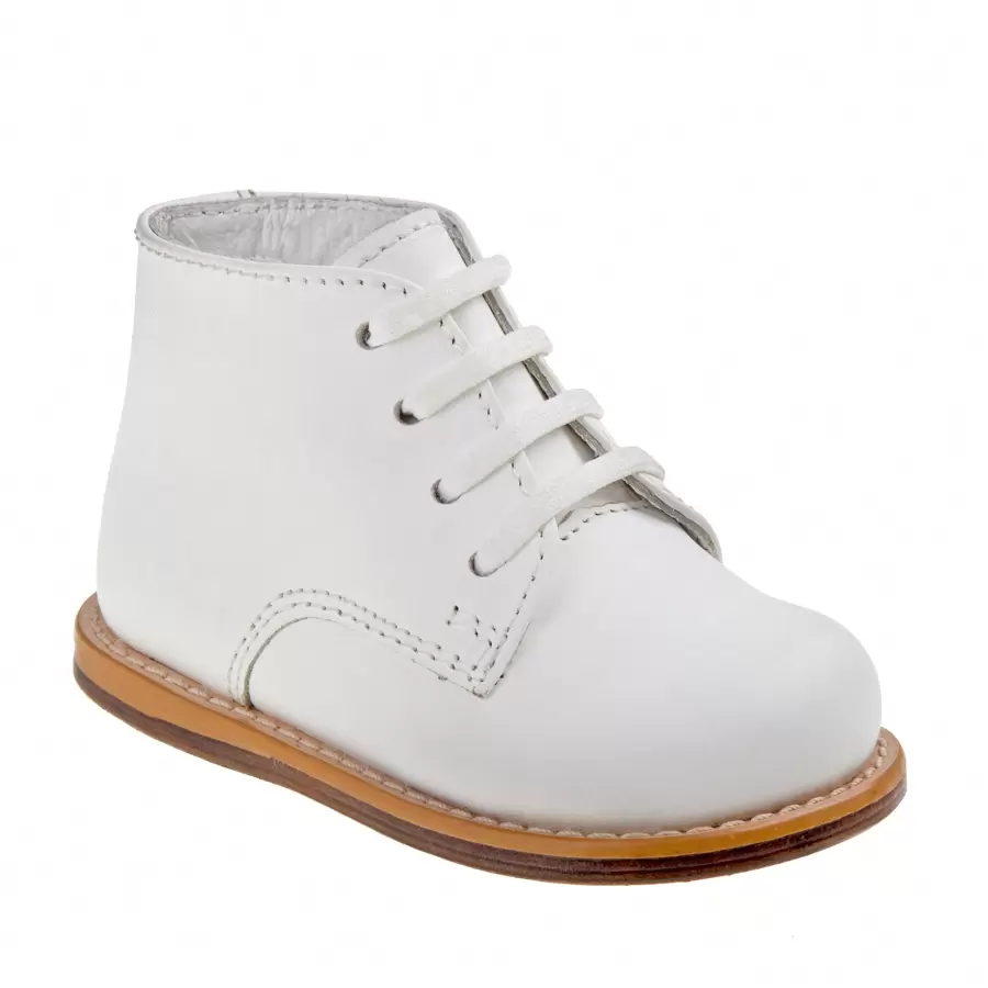 Infant And Toddlers' Wide Width Classic Walking Shoes - White - View 1