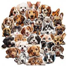 50 Đóng gói Lặp lại Mèo Và Chó Hình dán Đối với Bình nước Máy tính xách tay Điện thoại Tạp chí Đạn Tạp chí Đồ thủ công DIY - Nhiều màu - Xem 1