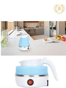 JK COLRO SOPRESA TETERA CAFETERA ELECTRICA PORTATIL CALENTADOR HERVIDOR PLEGABLE 600ML - Multicolor - Ver 6