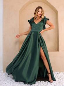 Grife Velasco Women Prom & Evening Dresses - Màu xanh lá cây đậm - Xem 7