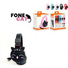 Fone de Ouvido Sem Fio Bluetooth gatinho para Jogos: Multicolorido e Imersivo. - Multicolorido - Visão 1