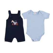 Baby Boys Sets - Màu xanh nhạt - Xem 5