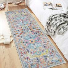 Pauwer Hallway Runner Rug, Boho Washable Runner Rugs with Rubber Backing, Non Slip Carpet Runner for Hallways, Farmhouse Rug Runners for Kitchen Laundry Room Entryway Bathroom