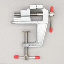1 Miếng Mini phổ cập Kẹp Bàn Trình diễn Đối với DIY Đồ trang sức Sửa đồng hồ Chạm khắc & Cắt Sở thích Thủ công mỹ nghệ Đang làm việc Công cụ - Bạc - Xem 5
