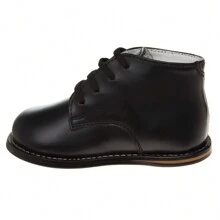 Infant And Toddlers' Medium Width Classic Walking Shoes - 黑色 - 查看 3