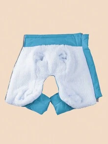 1件藍色防風防水反光保暖寵物衣,有腿部,適用於小型和中型狗,適用於秋季和冬季 - 寶藍色 - 查看 3