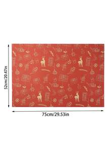 3 件,diy 手工復古聖誕分類紙材料,紙質禮品包裝紙,聖誕老人雪花背景紙,聖誕派對復古禮品盒包裝雜誌紙,用於禮品包裝裝飾,包裝紙,薄紙,花束用品,禮品包裝紙 - 彩色 - 查看 7