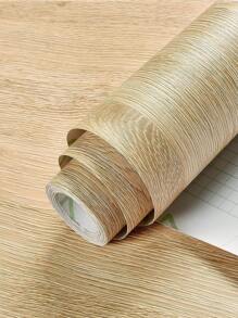 1 件装 接触纸木质壁纸 仿古木纹接触纸 质朴木质剥离粘贴壁纸 防水自粘壁纸 可移除木质外观壁纸卷 棕色，翻新贴纸剥离墙板，墙纸，壁纸，春季装饰物品让您的家焕然一新，节日装饰贴纸礼物生日毕业