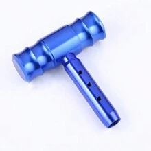 Aircraft Joystick Style Gear Shift Head, Car Modified Gear Shift Head, Manual Universal Gear Shift Head Handle - Blue - View 9