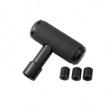 Aircraft Joystick Style Gear Shift Head, Car Modified Gear Shift Head, Manual Universal Gear Shift Head Handle - Blue - View 4