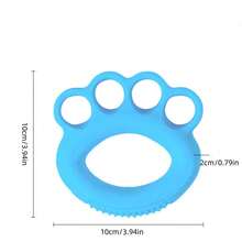 1 件淺藍色 Tpe 防滑握力環肌肉訓練瑜珈裝備手指分離器 - 藍色 - 查看 4