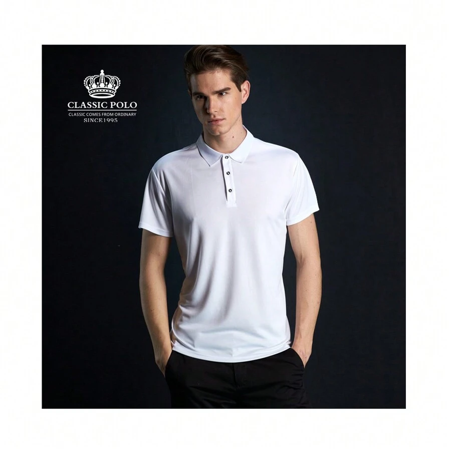 Men Polo Shirts - White - View 1