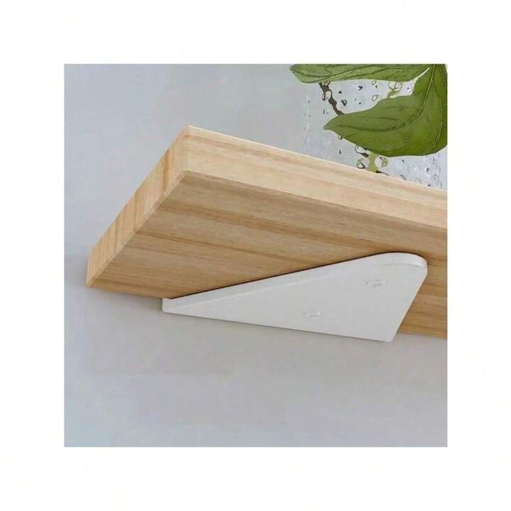 White deals triangle bookshelf