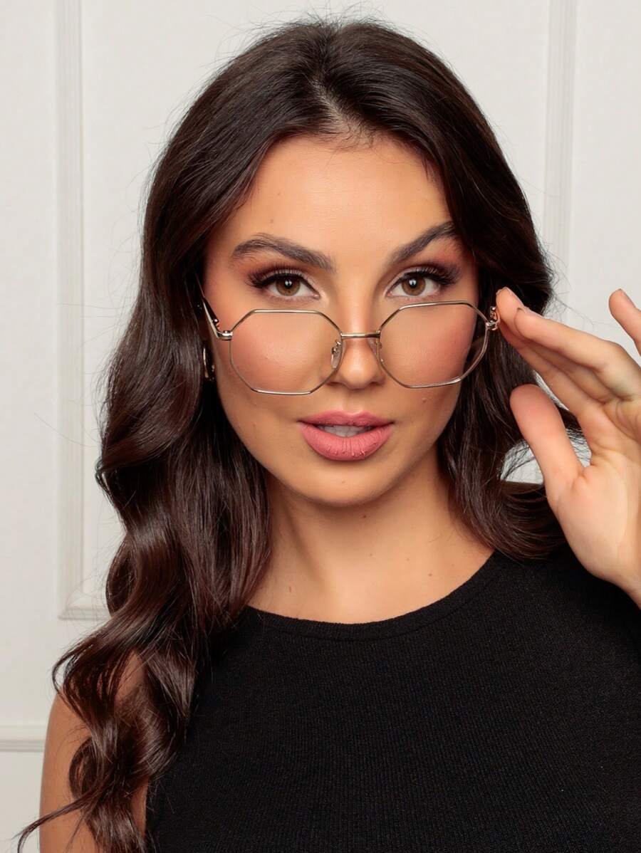 Women Eyeglasses - Màu hồng gỉ - Xem 1