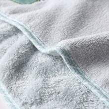 1 件裝乾髮帽女式吸水快乾毛巾擦頭珊瑚毛絨加厚裹頭帶卡通浴帽可愛髮巾 - 綠色 - 查看 3