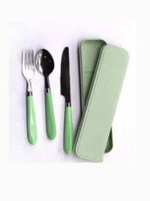 Porta Talheres Para Marmita Individual Portátil Estojo Bolsa