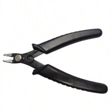 1入diy - 迷你鉗子約11-14.5厘米 黑色長鉗子,珠寶製作鉗子手工掛環夾工具,長鼻鉗,曲柄鉗,平口鉗,鉗子,圓鼻鉗,剪線鉗,珠寶鉗,用於製作珠寶掛環、黑色迷你長鼻鉗,用於珠寶製作和修理,適合成人和初學者(鉗子帶有防銹油) - 黑色 - 查看 15